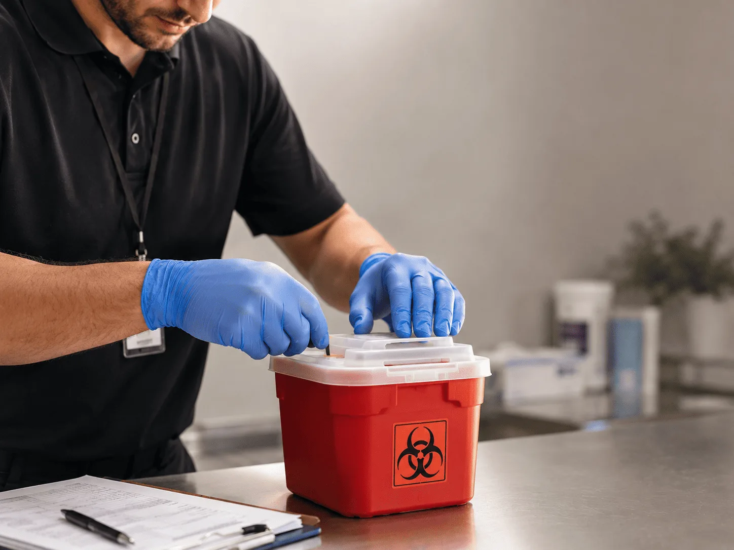 Why choose Sharps Waste Disposal in Wolverine, MI